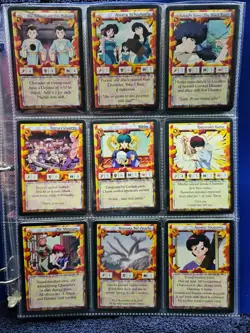 Ani-Mayhem Series 0 zero Excellent, Non-played condition Ranma 1/2 Card Lot - Image 3