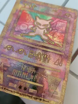 ANCIENT MEW MOVIE PROMO 2000 POKEMON CARD JAPANESE HOLO - Image 5