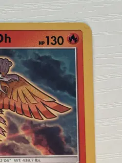 Pokemon TCG Shining Ho-Oh SM70 Black Star Promo Holo Card Near Mint Condition - Image 4