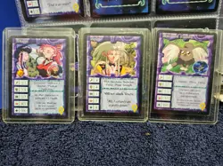 Ani-Mayhem Series 0 zero Excellent, Non-played condition Tenchi Muyo Card Lot - Image 2