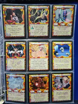 Ani-Mayhem Series 0 zero Excellent, Non-played condition Tenchi Muyo Card Lot - Image 3
