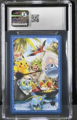 Pokemon Chespin Jack of Hearts Tokyo Bay Playing Poker Card CGC 10 GEM MINT - Image 2
