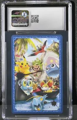 Pokemon Chespin Jack of Clubs Tokyo Bay Playing Poker Card CGC 10 GEM MINT - Image 2