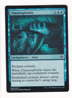 Magic: MTG: Iconic Masters: Foil: Claustrophobia - Image 1