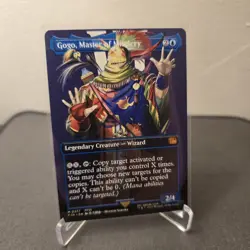 MTG Gogo, Master of Mimicry 377 Borderless Regular Mythic Final Fantasy FIN - Image 1