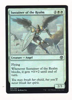 MTG: Iconic Masters: Foil: Sustainer of the Realm - Image 1