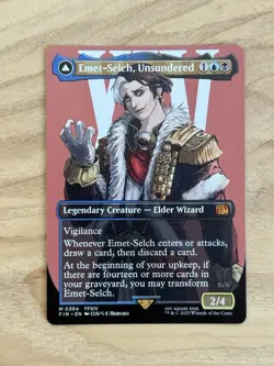 Emet-Selch, Unsundered #394 Borderless Non-Foil Mythic MTG FIN Final Fantasy NM - Image 3