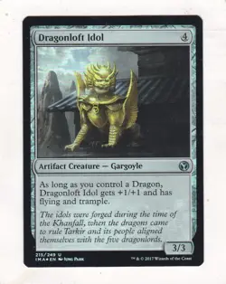 MTG: Iconic Masters: Foil: Dragonloft Idol - Image 1