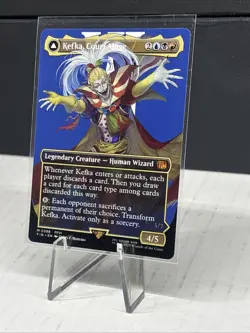 Kefka, Court Mage #398 MTG FIN Final Fantasy Mythic Borderless Regular FFVI - NM - Image 2