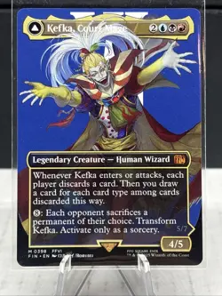 Kefka, Court Mage #398 MTG FIN Final Fantasy Mythic Borderless Regular FFVI - NM - Image 4