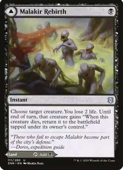 Malakir Rebirth ZNR NEAR MINT NM X1 - Image 1