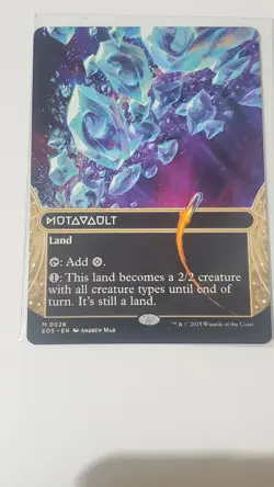 Mutavault (0028) (Borderless) Edge of Eternities: Stellar Sights Regular - Image 1