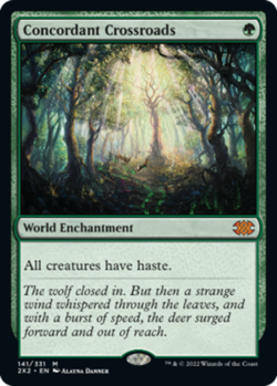 MTG Concordant Crossroads, Light Play, English Double Masters 2022 - Image 1