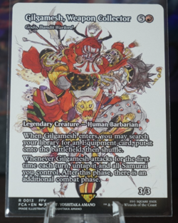 Gilgamesh, Weapon Collector (Showcase) (FCA 0013 Regular) Final Fantasy Mtg - Image 1