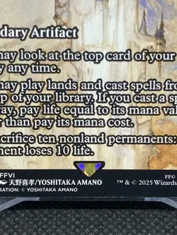 Kefka's Tower - Bolas's Citadel (Showcase) - Rare 0007 - MTG Final Fantasy FCA - Image 2