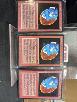***Rukh Egg Dark*** MTG Arabian Nights Magic Kid Icarus L O T Of 3 - Image 1