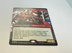 Carnage, Crimson Chaos (Borderless) Marvel's Spider-Man mtg magic 227 foil - Image 2