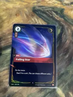 League of Legends Riftbound Origins Falling Star Rare 029/298 - Image 1