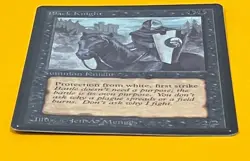 MTG BLACK KNIGHT Beta (OldManMTG 012-040) - Image 5