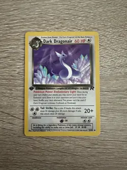 Pokemon Cards Dark Dragonair 1st Edition Rocket with Bonus Gift - Image 1
