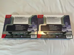 2 New & Sealed Pokemon Houndstone Ex Box 4 booster card packs 3 foil TCG code - Image 2