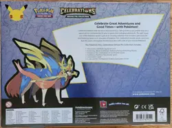 Pokemon TCG: Celebrations Deluxe Pin Collection Sealed Box Zacian LV X - Image 3