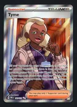 Tyme 143/131 Prismatic Evolutions Ultra Rare Pokemon TCG - Image 1