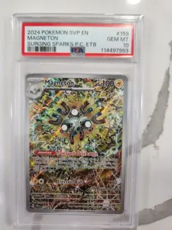 Magneton 159 Pokemon Center Exclusive Sv: Scarlet & Violet Promo PSA 10 - Image 1