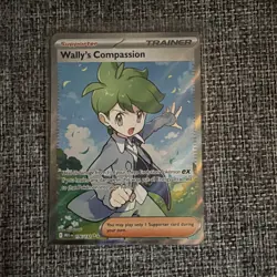Pokemon TCG Mega Evolution Wally’s Compassion 176/132 Full Art Trainer - Image 1