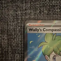 Pokemon TCG Mega Evolution Wally’s Compassion 176/132 Full Art Trainer - Image 5