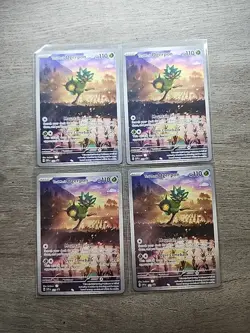 Ogerpon 123/--Teal Mask Holo Promo Pokemon TCG Scarlet & Violet Lot Of 4 - Image 1