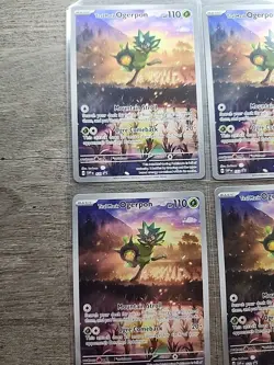Ogerpon 123/--Teal Mask Holo Promo Pokemon TCG Scarlet & Violet Lot Of 4 - Image 2