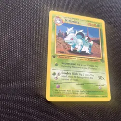 Nidorina 40/64 1st Edition Near Mint Jungle Set Uncommon Pokemon NM - Image 2