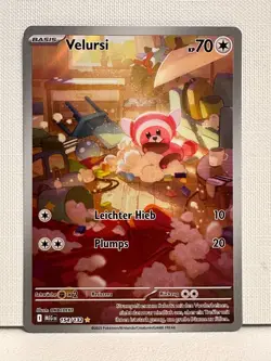 Pokemon Mega Entwicklung Velursi Illustr. Rare 154/132 near mint boosterfrisch - Image 1