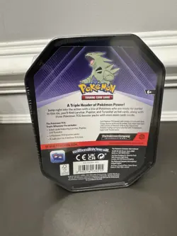 Factory Sealed Pokemon TCG: Triple Whammy Tins Lot of 3 Complete Set - Image 4