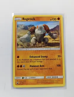 Pokemon TCG Regirock Sun & Moon: Celestial Storm 80/168 Regular Rare NM - Image 1