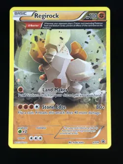 Pokemon TCG Regirock XY XY49 Holo Promo Promo NM - Image 1