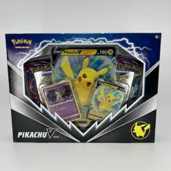 Pokemon TCG: Sword & Shield Pikachu V Box - Sealed 820650851179 - Image 1