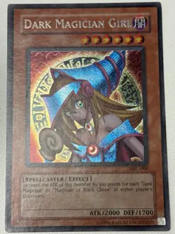 Dark Magician Girl MFC-000 Secret Rare Magician's Force Unlimited Yugioh #3 - Image 2