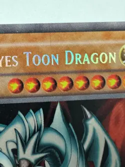 Blue-Eyes Toon Dragon MRL-000 Magic Ruler-Unlimited Edition Secret Rare Yugioh 2 - Image 3