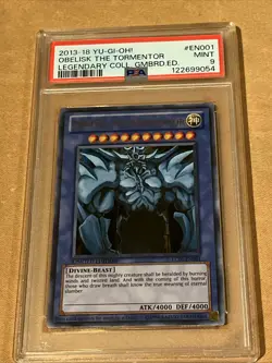 Yu-Gi-Oh! Legendary Collection Egyptian God Full Set LC01 2013 PSA 9 PSA 9 PSA 8 - Image 2