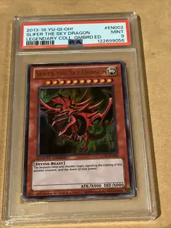 Yu-Gi-Oh! Legendary Collection Egyptian God Full Set LC01 2013 PSA 9 PSA 9 PSA 8 - Image 4