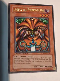 Yugioh! HP Exodia the Forbidden One - MC1-EN001 - Image 2