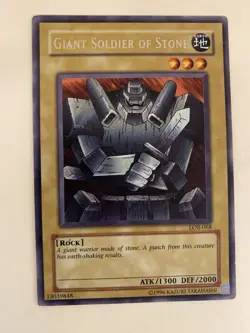 Giant Soldier of Stone LOB-068 Unlimited Rare - Image 1