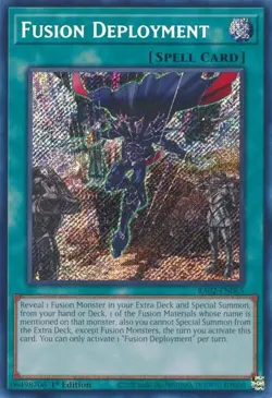 Yu-Gi-Oh! Fusion Deployment (Secret Rare) Secret Rare RA02-EN065 NM - Image 1