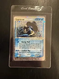 Pokemon TCG Lapras EX Ruby and Sapphire Holo Ultra Rare Card 99/109 NM - Image 1
