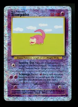 Slowpoke 93/110 Legendary Collection 2002 Reverse Holo Pokemon Card TCG - Image 1