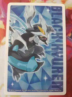 Beartic 7 of Spades 2012 Black Kyurem 2 Poker Playing Card NM - Image 2