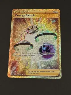 Energy Switch - 212/195 - Pokemon Silver Tempest Secret Rare Card NM - Image 1
