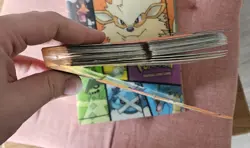 Pokemon Binder from before 2008, roughly 200 cards not looked through - Image 1